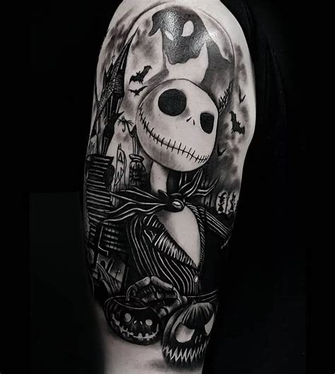 jack skeleton tattoo